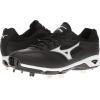 imageMizuno Mens Dominant Ic Baseball ShoeBlackWhite
