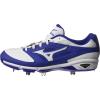 imageMizuno Mens Dominant Ic Baseball ShoeRoyal White