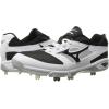 imageMizuno Mens Dominant Ic Baseball ShoeWhiteBlack