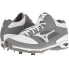 imageMizuno Mens Dominant Ic Mid Baseball ShoeGreyWhite