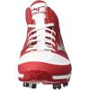 imageMizuno Mens Dominant Ic Mid Baseball ShoeRedWhite