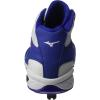 imageMizuno Mens Dominant Ic Mid Baseball ShoeRoyal White