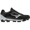 imageMizuno Select Nine TPU Low Molded Baseball CleatBlackWhite