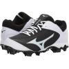 imageMizuno Womens 9Spike Advanced Finch Elite 3 Softball ShoeBlackWhite