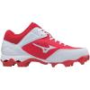 imageMizuno Womens 9Spike Advanced Finch Elite 3 Softball ShoeRedWhite