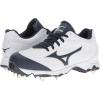 imageMizuno Womens 9Spike Advanced Sweep 3 Softball CleatWhitenavy