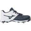 imageMizuno Womens 9Spike Advanced Sweep 3 Softball CleatWhitenavy