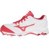 imageMizuno Womens 9Spike Advanced Sweep 3 Softball CleatWhitered