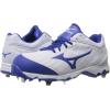 imageMizuno Womens 9Spike Advanced Sweep 3 Softball CleatWhiteroyal