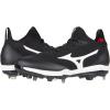 imageMizuno Womens Dominant Knit Metal Softball ShoeBlackWhite