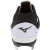 imageMizuno Womens Sweep 5 Cleated Softball ShoeBlackWhite