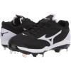 imageMizuno Womens Sweep 5 Cleated Softball ShoeBlackWhite