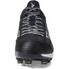 imageMizuno Womens Sweep 6 Mid Softball ShoeBlackWhite