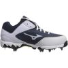 imageMizuno Womens Swift 5 Fastpitch Softball Cleat ShoeNavyWhite