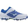 imageMizuno Womens Swift 5 Fastpitch Softball Cleat ShoeRoyalWhite