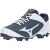imageMizuno Womens 9Spike Advanced Finch Elite 3 Softball ShoeNavyWhite