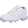 imageMizuno Womens 9Spike Advanced Fquot Elite 4 Tpu Molded CleatWhite