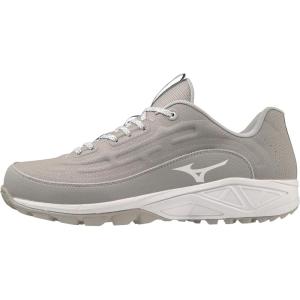 imageMizuno Mens Ambition 3 Bb Mid as Baseball CleatsGreyWhite