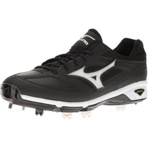 imageMizuno Mens Dominant Ic Baseball ShoeBlackWhite