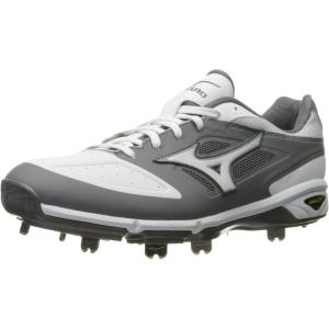 imageMizuno Mens Dominant Ic Baseball ShoeGreyWhite