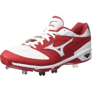 imageMizuno Mens Dominant Ic Baseball ShoeRedWhite