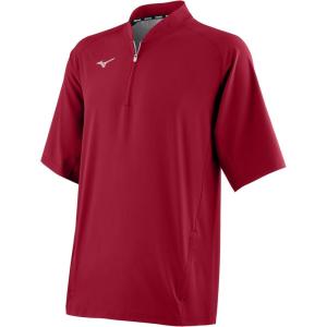 imageMizuno Mens Gametime Short Sleeve Hitting JacketRed