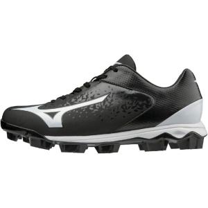 imageMizuno Select Nine TPU Low Molded Baseball CleatBlackWhite