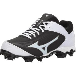 imageMizuno Womens 9Spike Advanced Finch Elite 3 Softball ShoeBlackWhite