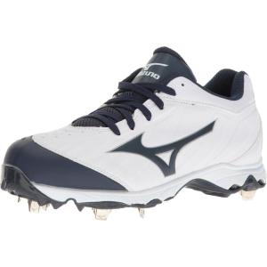 imageMizuno Womens 9Spike Advanced Sweep 3 Softball CleatWhitenavy