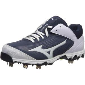 imageMizuno Womens Swift 5 Fastpitch Softball Cleat ShoeNavyWhite