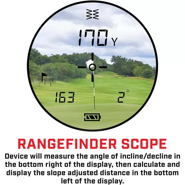 Callaway Callaway 300 Pro Laser Rangefinder, Slope Measurement