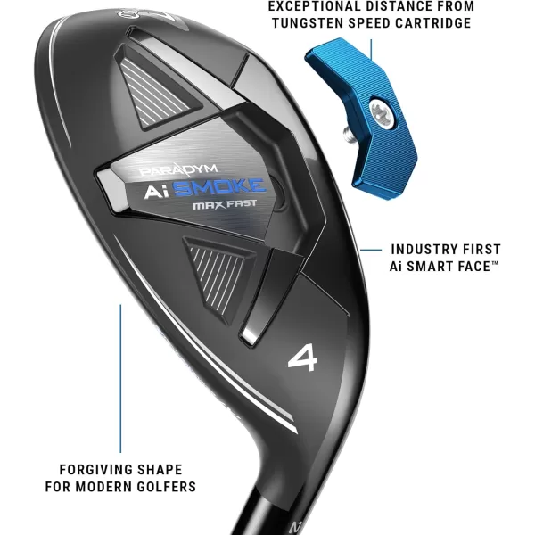 Callaway Golf Paradym AI Smoke Max Fast Hybrid