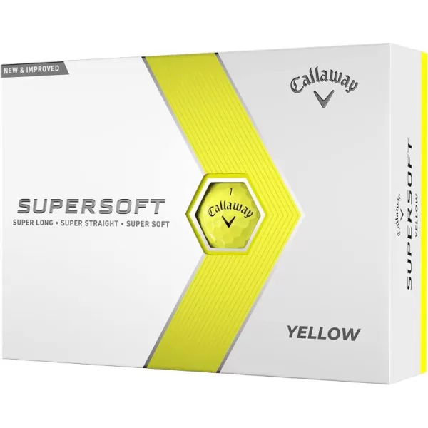 Callaway Golf 2023 Supersoft Golf Balls 