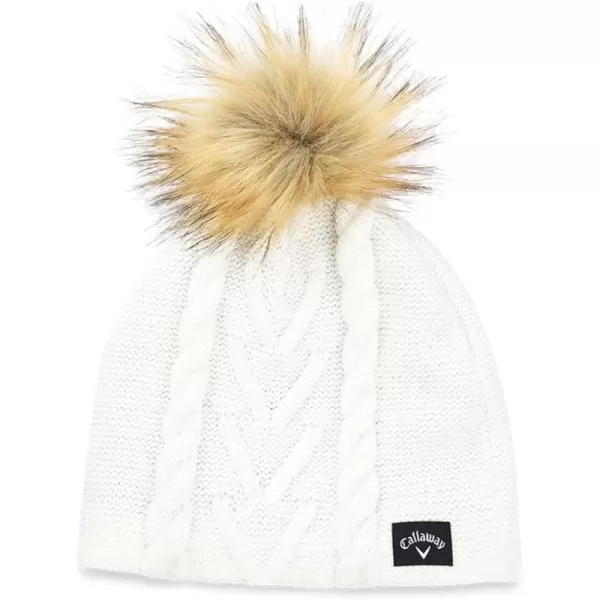 Callaway Golf Women's Pom Beanie Collection Knit Headwear