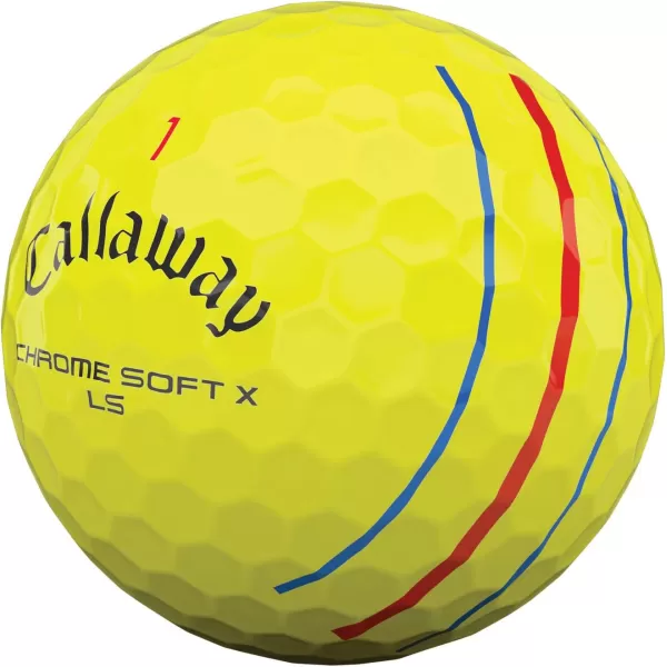 Callaway 2021 Chrome Soft X LS Golf Balls 