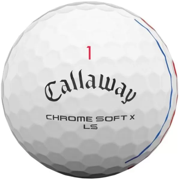 Callaway 2021 Chrome Soft X LS Golf Balls 