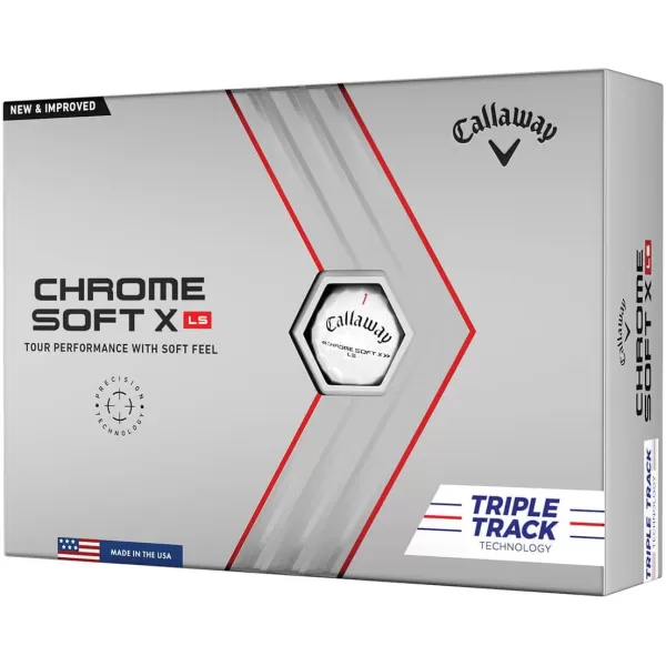 Callaway Golf 2022 Chrome Soft X LS Golf Balls