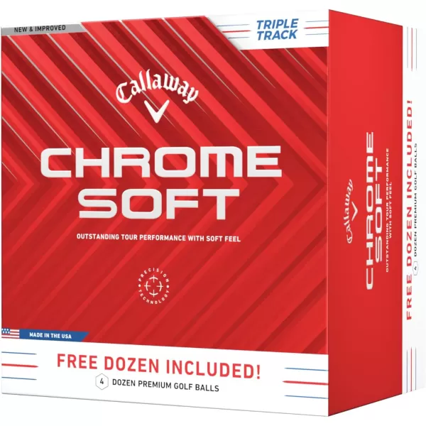 Callaway Golf 2024 Chrome Soft Golf Balls