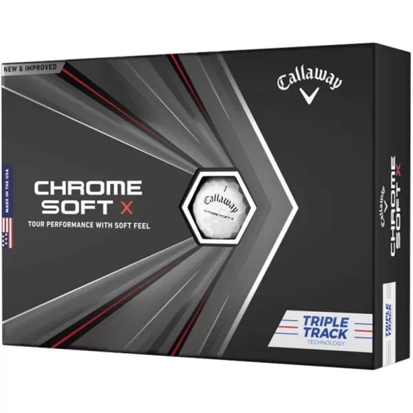 2020 Callaway Chrome Soft X Golf Balls