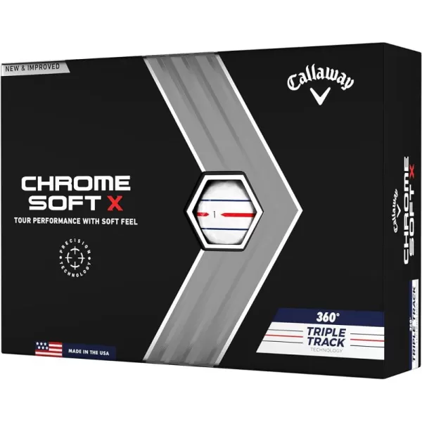 Callaway Golf 2022 Chrome Soft X Golf Balls