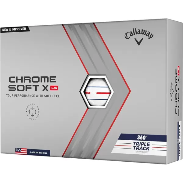 Callaway Golf 2022 Chrome Soft X LS Golf Balls