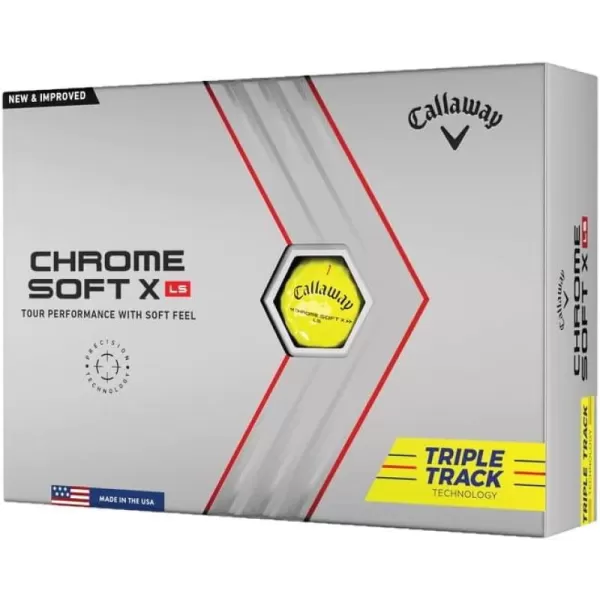 Callaway Golf 2022 Chrome Soft X LS Golf Balls