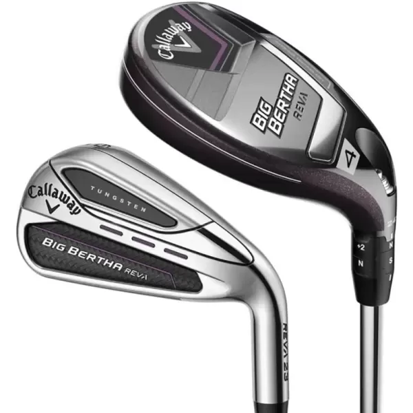 Callaway Golf Big Bertha REVA Women's Hybrid Iron Combo Set