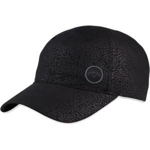 image:imageCallaway Golf 2021 Ladies High Tail Adjustable HatBlack Metalic