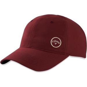 image:imageCallaway Golf 2021 Ladies High Tail Adjustable HatDark Red
