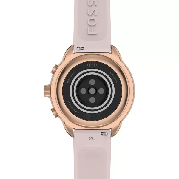 imageFossil Gen 6 Wellness Edition Hybrid Smartwatch with Alexa Builtin Heart Rate Activity Tracking Blood Oxygen Smartphone NotificationsBlush