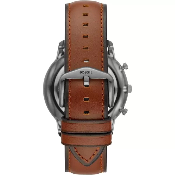 imageFossil Neutra Mens Chronograph Watch with Stainless Steel Bracelet or Genuine Leather BandSmoke Brown