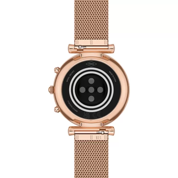 imageFossil Stella Gen 6 Hybrid Smartwatch with Alexa BuiltIn Heart Rate Activity Tracking Blood Oxygen and Smartphone NotificationsCarlie Rose Gold