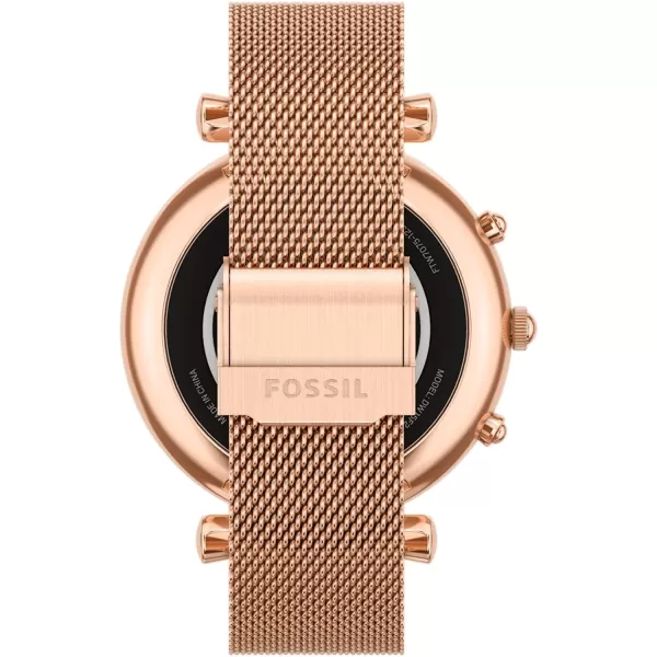 imageFossil Stella Gen 6 Hybrid Smartwatch with Alexa BuiltIn Heart Rate Activity Tracking Blood Oxygen and Smartphone NotificationsCarlie Rose Gold