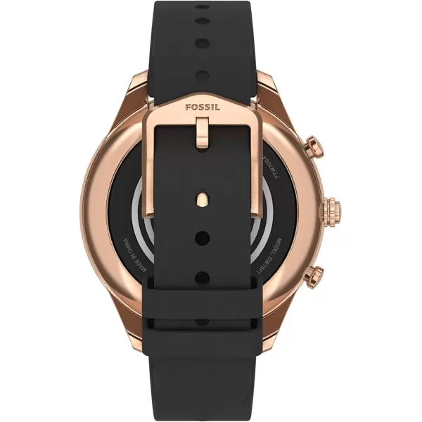 imageFossil Stella Gen 6 Hybrid Smartwatch with Alexa BuiltIn Heart Rate Activity Tracking Blood Oxygen and Smartphone NotificationsStella Rose GoldBlack